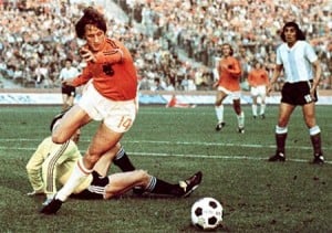 Cruyff in Germany 1974. 