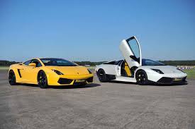 Yellow and White Elite Cars